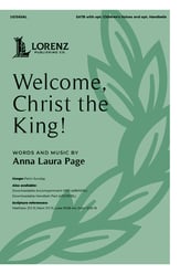 Welcome, Christ the King! SATB choral sheet music cover